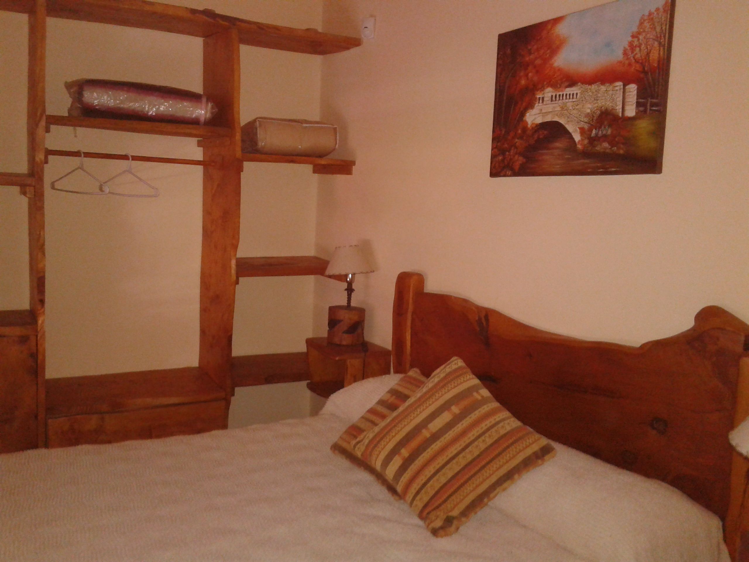 Dormitorio matrimonial cabaña 3