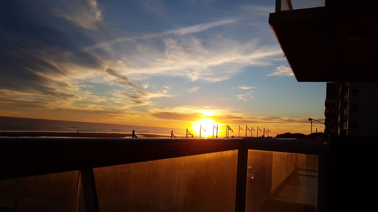 puesta de sol desde balcon
