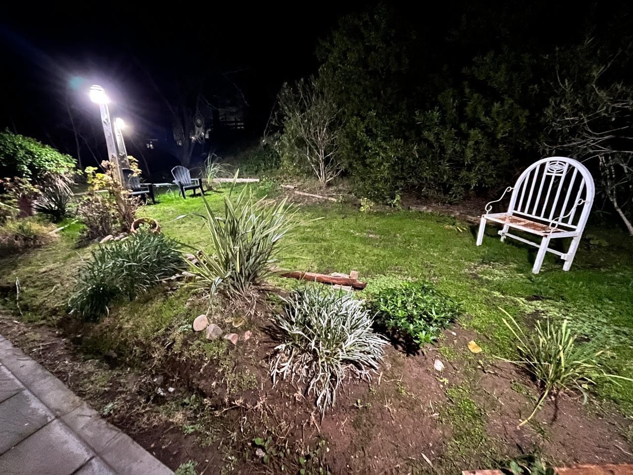 Patio Trasero Noche